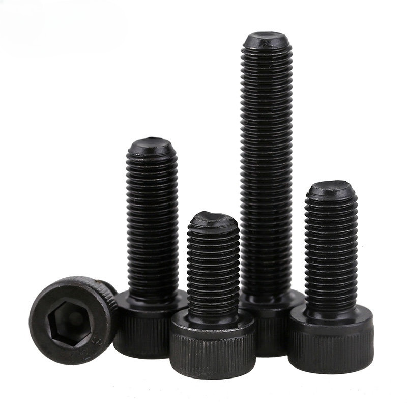 สกรูซ็อกเก็ตหกเหลี่ยมเกลียวละเอียดกําลังสูงเกรด 12.9 M12/M14/M16