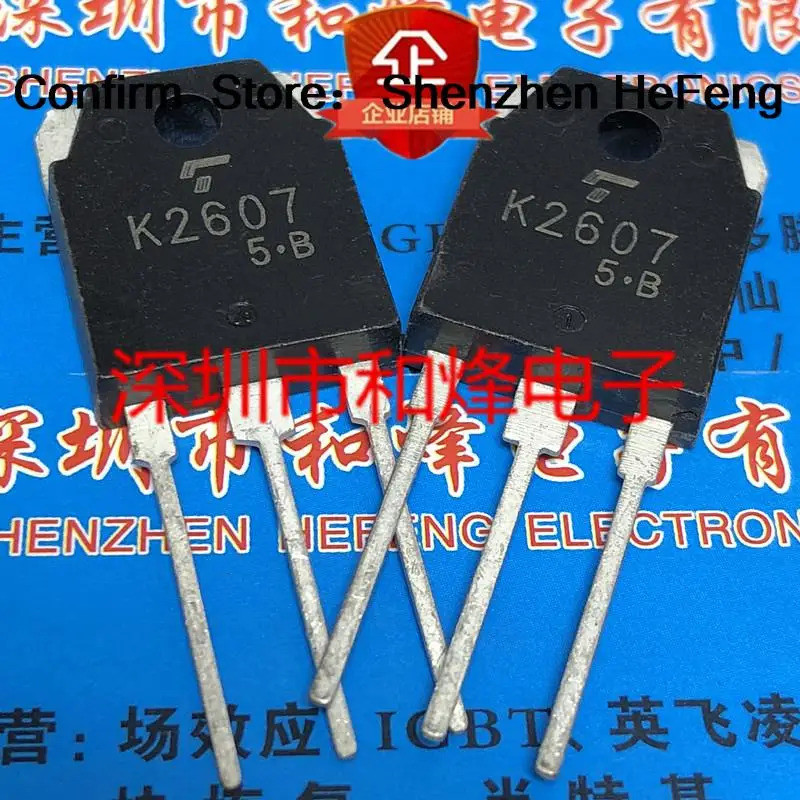 5PCS-10PCS K2607 2SK2607 TO-3P 800V 9A ใหม่และเปิด R5KD