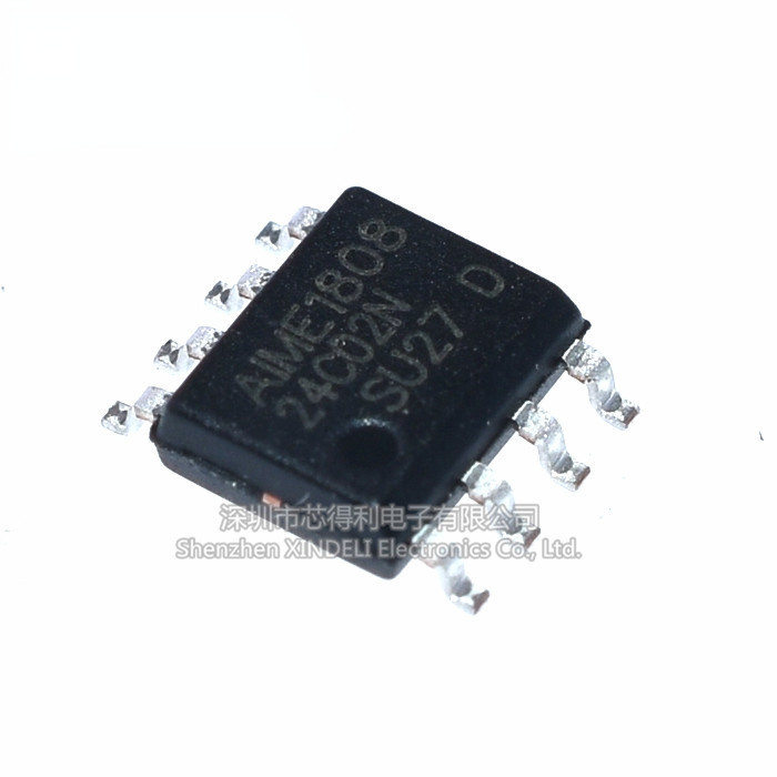 24c02 AT24C02N AT24C02BN-SH-T SOP8 หน่วยความจําพอร์ตอนุกรม EEPROM ชิป IC ยี่ห้อใหม่