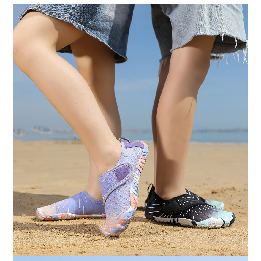 Outdoor Kids Beach Trail Shoes Barefoot Swimming Shoes รองเท้าแห้งเร็ว ดําน้ําตื้น Waders