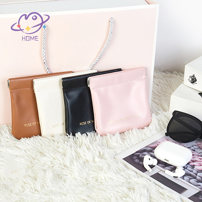[mayhome] Lip Data Line ชุดหูฟังกระเป๋าเก็บกระเป๋าแต่งหน้า Charger Key Self-closing Shrapnel Bag เคสเครื่องสําอางแบบพกพา {TH}