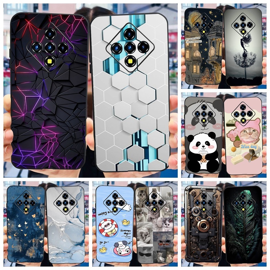ปลอกกันกระแทกสําหรับ Infinix Zero 8 8i กรณี X687 X687B หรูหราหินอ่อน Slim นุ่มซิลิโคนปกหลังสําหรับ Infinix Zero8 Zero8i กรณี