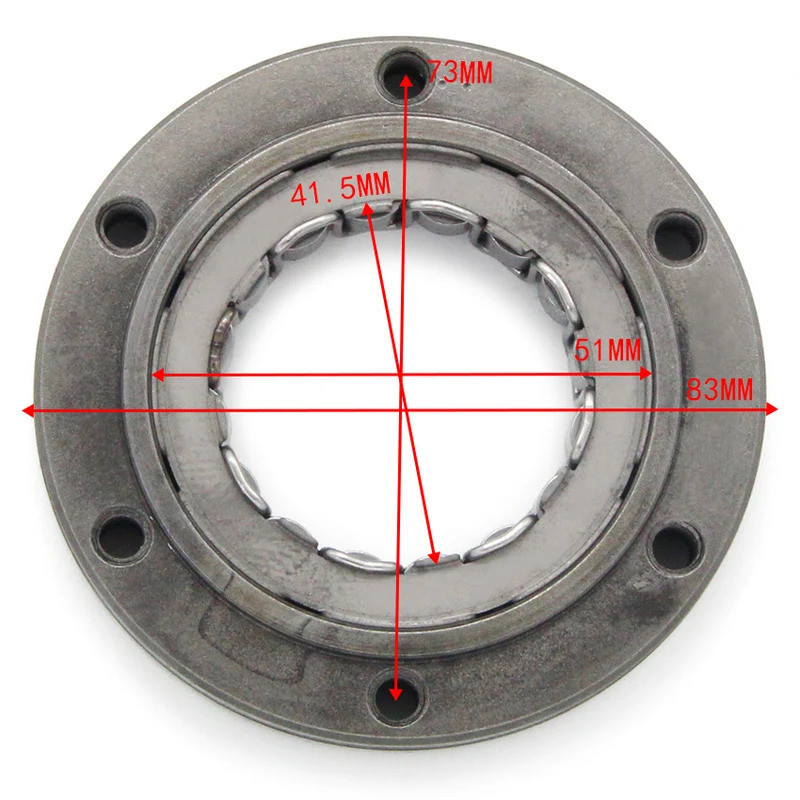 มอเตอร์สตาร์ทรถจักรยานยนต์ One Way คลัทช์สําหรับ Yamaha YFZ450 YFZ450Y YFZ450S YFZ450SEY YFZ450SPX Y