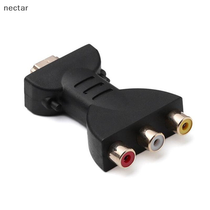Tar AV สัญญาณดิจิตอล 1080p อะแดปเตอร์ HDMI เป็น VGA HDMI เป็น AV RCA สายสัญญาณเสียงวิดีโอ N
