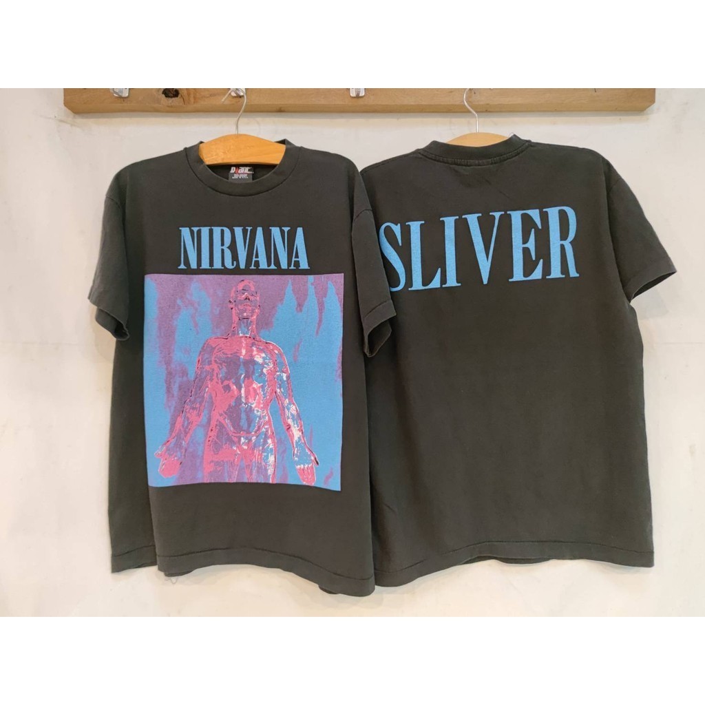 เสื้อลายเนอวาน่าSLIVERฟอกเฟด(ป้ายGiant)