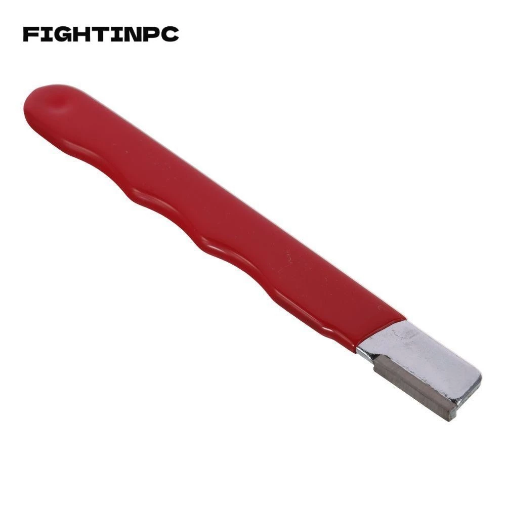 FIGHTINPC เครื่องลับมีด คาร์ไบด์ สีแดง 5.03*0.59 นิ้ว รักษาความเฉียบพลัน