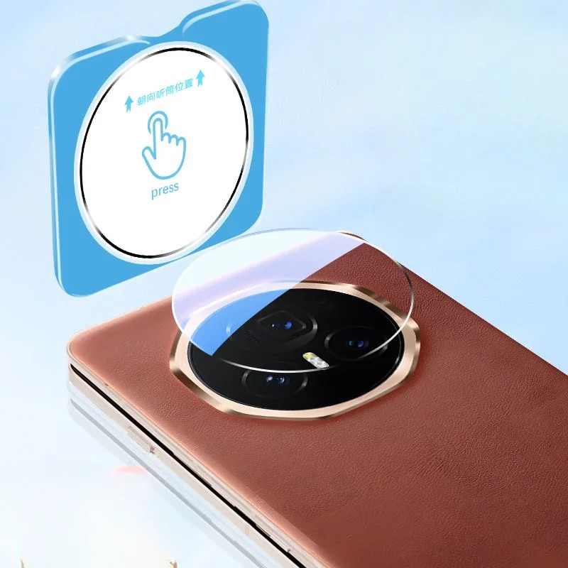 กาวเต็มตัวป้องกันเลนส์กล้องสําหรับ Honor Magic V3 ตัวป้องกันกล้องบน MagicV3 ฟิล์มฝาครอบเลนส์กระจก Locator ติดตั้ง