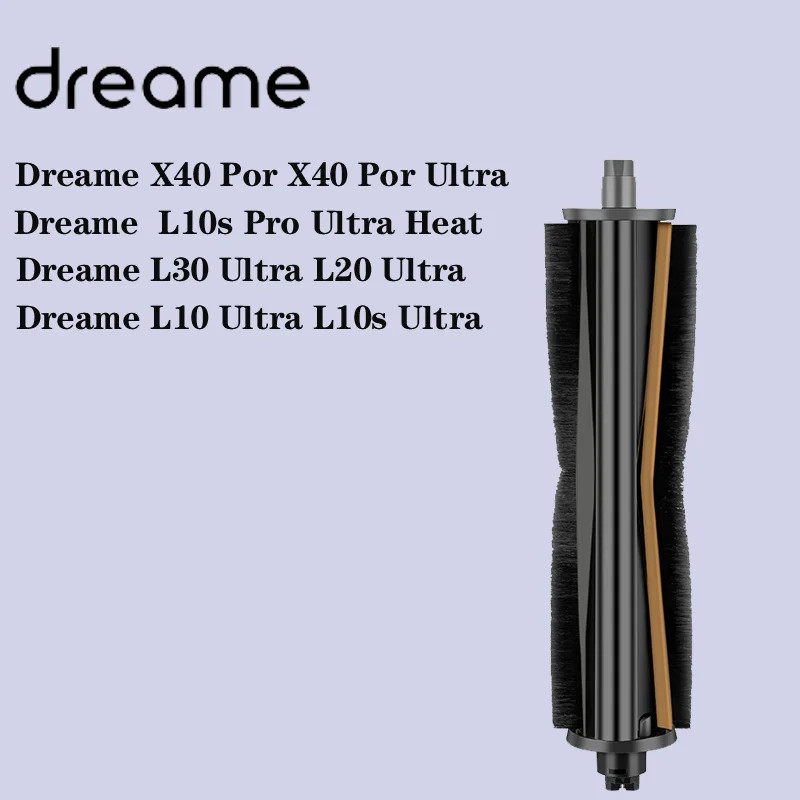 Original Cutting Hair Anti-Tangle Roller Brush Dreame X40 X30 L10s Pro Ultra Heat L30 Ultra L20 Ultr