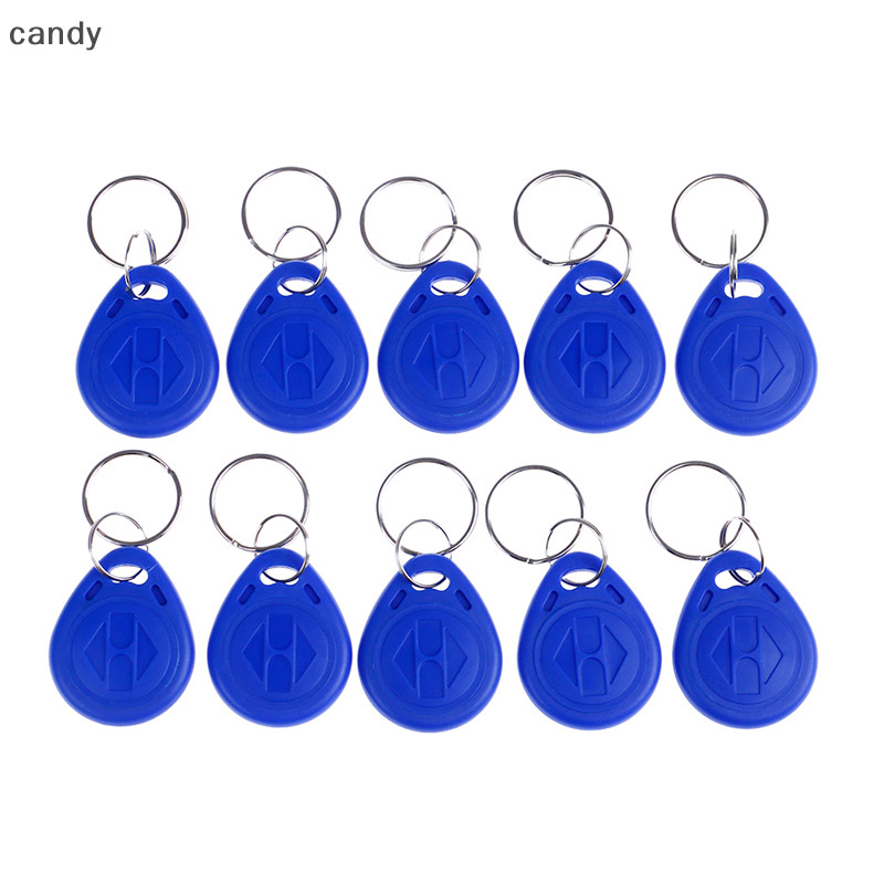 Ndy 10 ชิ้น TK4100 พวงกุญแจ 125KHZ RFID proximity id การ์ด token แท็กคีย์ fobs NFC N