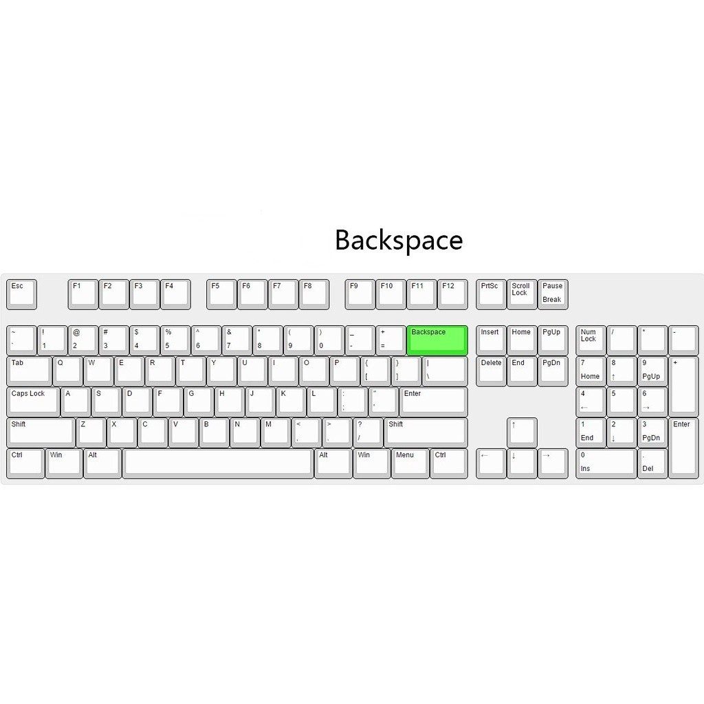 Keycap 2.0U Retractable Key Safety ส่งออก Keycap PBT Sublimation สําหรับคีย์บอร์ดแบบกลไก