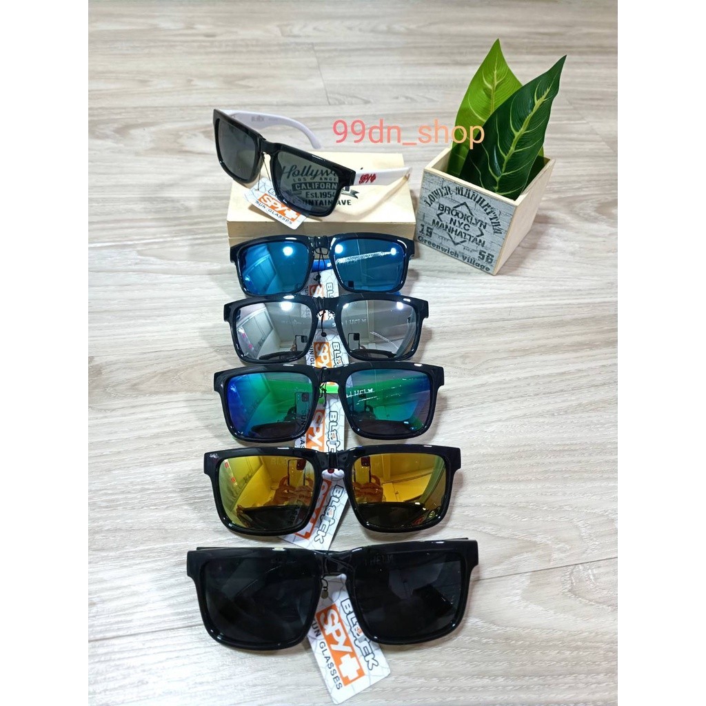 แว่น 🇹🇭พร้อมส่งจากไทย🇹🇭✨แว่นกันแดดแฟชั่น Spy+  ป้องกันUV400  แนวสปอร์ต รหัสSPY+ สําหรับผู้ชายและผู้ห
