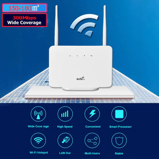 เราเตอร์ใส่ซิม 4G 5G WIFI เร้าเตอร์ ใส่ซิม เร้าเตอร์ไวไฟ ราวเตอร์ใส่ซิม 300Mbps wifi ซิม CCTV ราวเตอร์ ซิมเราท์เตอร์