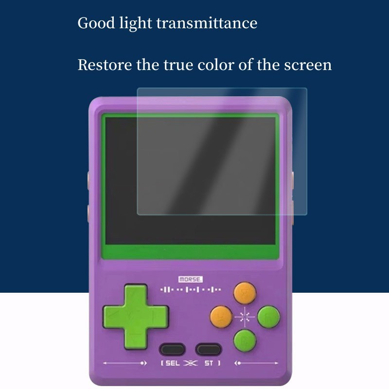 เคสป้องกันสําหรับ GKD Pixel คอนโซลหน้าจอป้องกัน Ptrotector ฟิล์มสําหรับเกม Kiddy Pixel อุปกรณ์เสริม