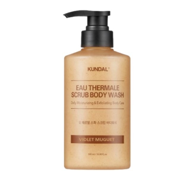 Kundal E Thermal Spa Scrub Body Wash Violet Muguet 500ml