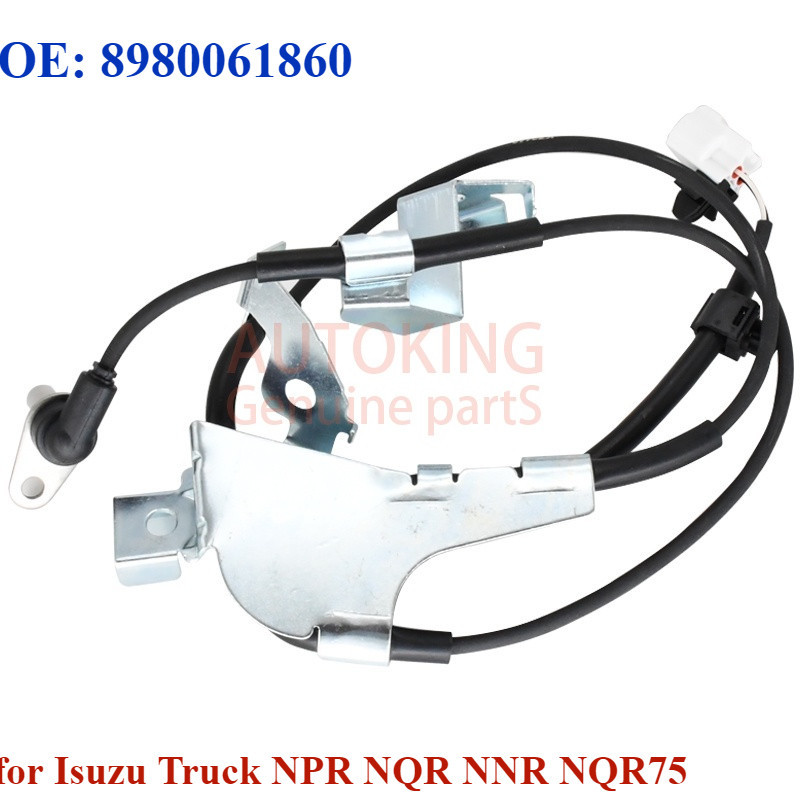 เซ็นเซอร์ ABS ความเร็วล้อหน้าขวาสําหรับรถบรรทุก Isuzu NPR NQR NNR NQR75 OE: 8980061860