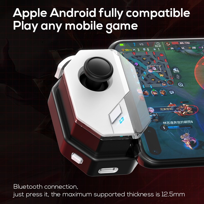 เมจิก MB02เกมมือถือจอยสติ๊ก HID MFI รุ่น Gamepad สำหรับ Android และ iOS ควบคุมจับ TYPE-C /usb/ บลูทูธการเชื่อมต่อ