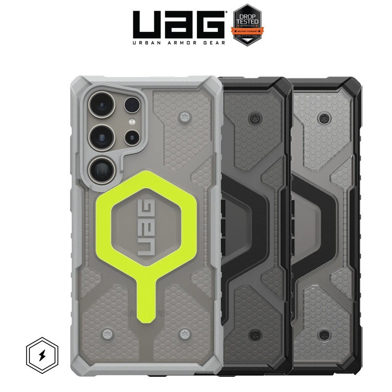 UAG เคสสำหรับ Galaxy S24 Ultra S23 Ultra S24+ รุ่น Pathfinder Clear Magnetic