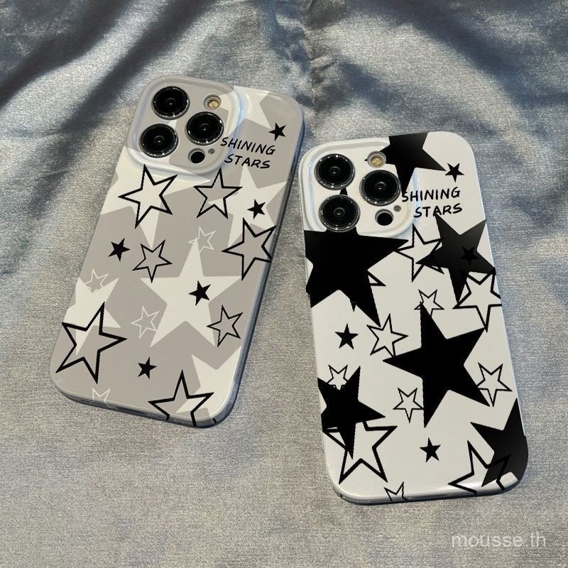 เคสมือถือซัมซุงมิลเลนเนียมดรีมสตาร์สไตล์เกาหลีสำหรับ A55 A03 Core S24 PLUS S23 A11 A14 S24เคสมือถือ a21s/A21 A34 5G เคสแข็ง A23 4G/5g ป้องกันการเคาะ S22 ultra A73 4G/5g บางเฉียบทนทาน