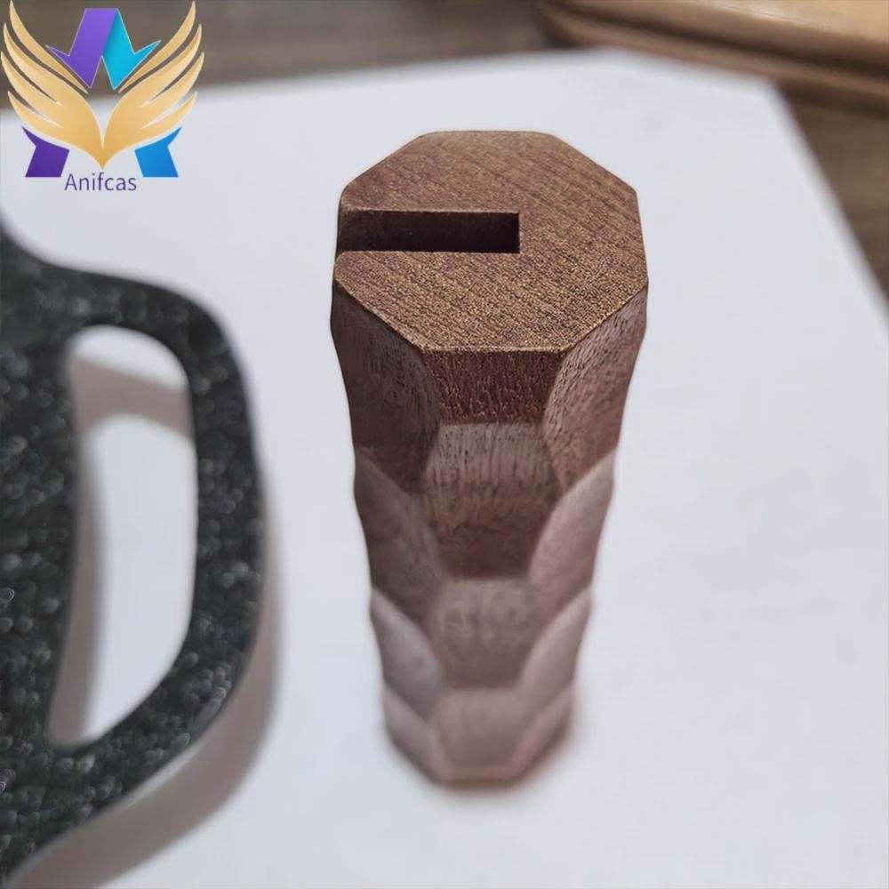 2 ชิ้น Sapele BBQ Pan Handle กระทะทนความร้อนฉนวน Grip สําหรับการตั้งแคมป์กลางแจ้ง ราคา ถูกที่สุด ดีลบีเคเค แกลเลอรีภาพที่ 5