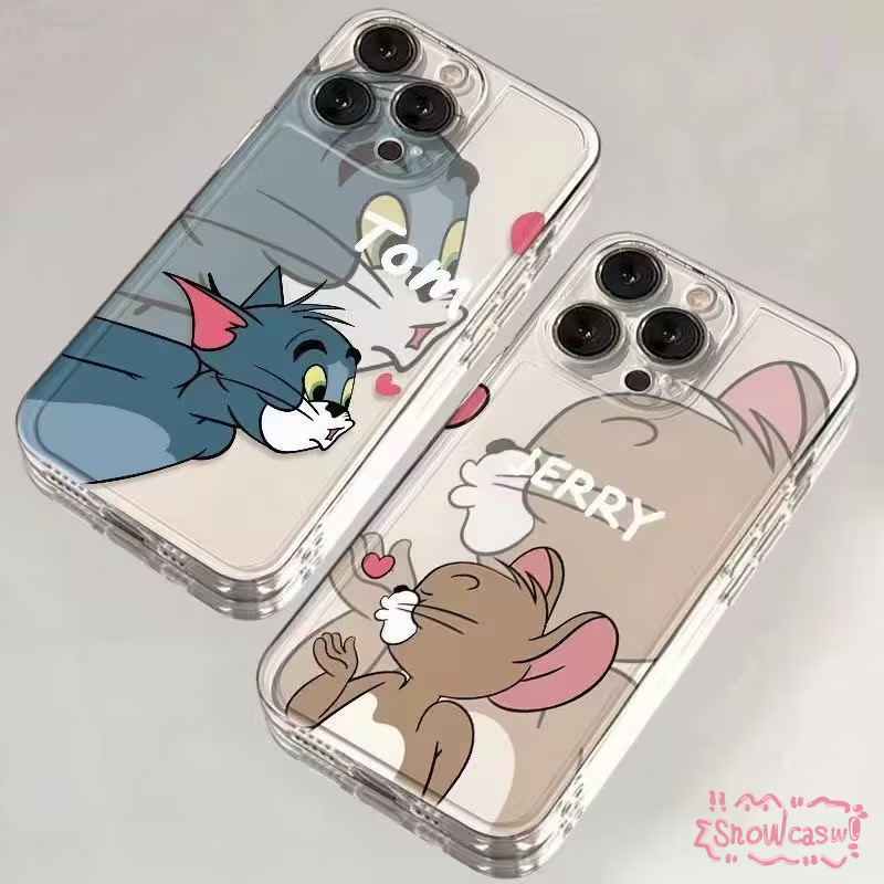 คู่รักน่ารักแมวเมาส์นุ่ม เคสinfinix Smart 8 7 6 5 Tecno Spark 10 20C 10C GO 2024 Hot 30i 11 20 10 Play Note 30