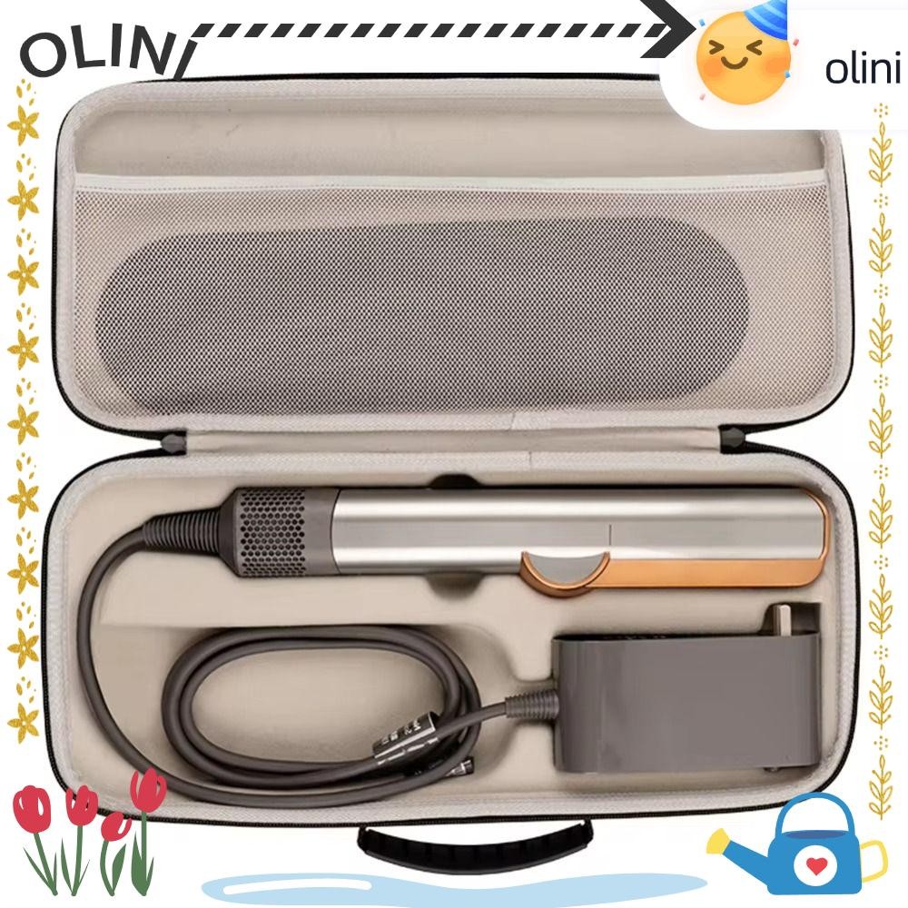 Olini กระเป๋ายืดผม, Hard EVA Anti-scratch Storage Bag, กันกระแทกแบบพกพาพร้อมถุงตาข่ายกระเป๋าถือสําหรับ Airstrait HT01 Travel