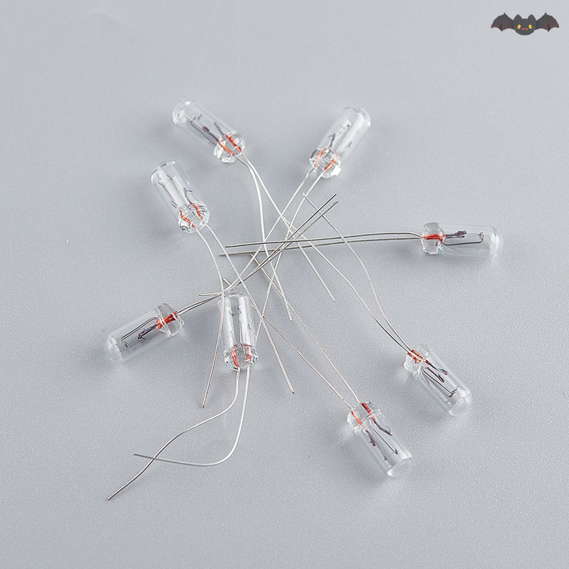 [PE] 10 ชิ้น 3/4/5 มิลลิเมตร 3/6/12/24 โวลต์หลอดไฟ Edison หลอดไส้ข้าว TH ราคา ถูกที่สุด ดีลบีเคเค แกลเลอรีภาพที่ 4