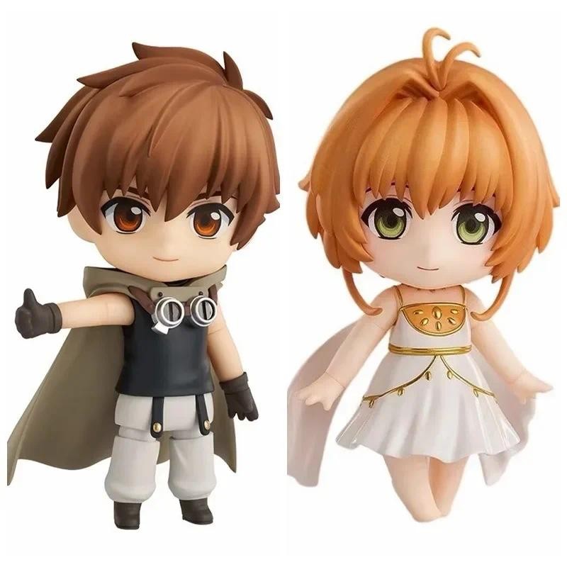 10 ซม. Tsubasa Chronicle รุ่น Q Nendoroid Syaoran และ Sakura PVC รูป