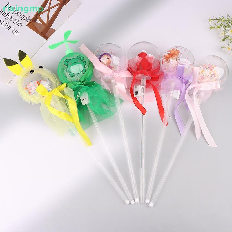 [risingmp] Handheld Princess Wand Magical Stick สําหรับเครื่องแต่งกายบทบาทเล่นแสดงคอสเพลย์ Party Fav