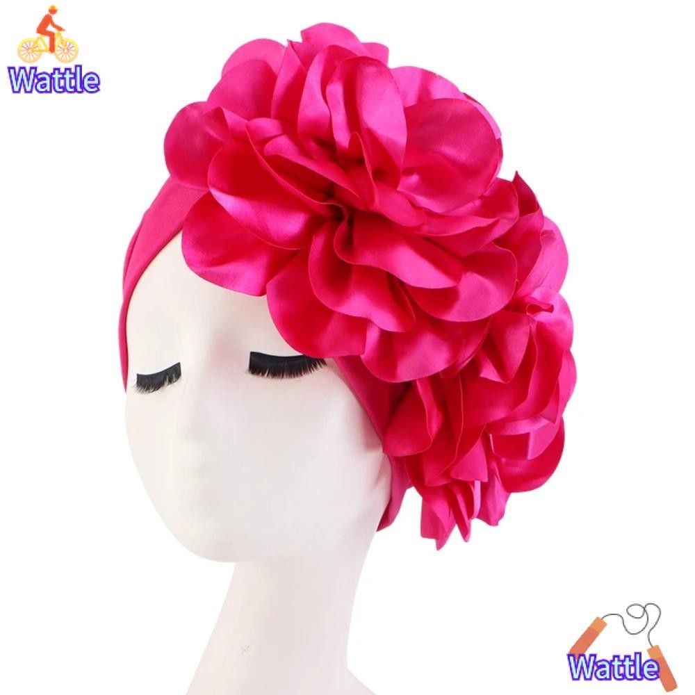 Wattle หมวกผ้าโพกหัวแห่งชาติ, ผ้าโพกหัว Bonnet หมวกฮิญาบมุสลิม, หมวกด้านในแฟชั่นอินเทรนด์หมวกสไตล์แอฟริกันผู้หญิง