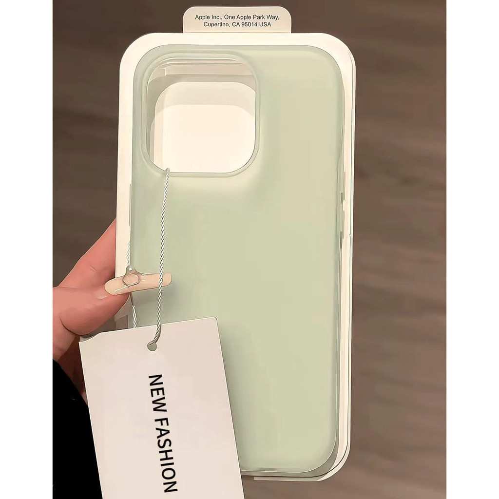 Simple Frosted เหมาะสําหรับ iPhone15promax เคสโทรศัพท์ 14/13/12 Soft Case XR/XSMAX/8 การ์ตูน 11 เคสโทรศัพท์อินเทรนด์