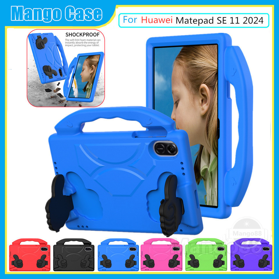 เคสสําหรับ Huawei MatePad SE 11 2024 เด็ก Eva แท็บเล็ตความปลอดภัยของเด็ก Safe Foamchild learning ฝาครอบกันกระแทกธุรกิจ