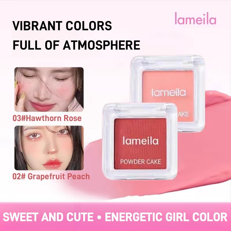ครีมบลัชนู้ดหวาน บลัชสีม่วงกลอสสูง บางเบา ติดทนนาน ให้ความสว่างใสแบบแมตต์ ดูเป็นธรรมชาติและละเอียดอ่อน แนะนำสำหรับผู้เริ่มต้น บลัชพาเลทสีเดียว