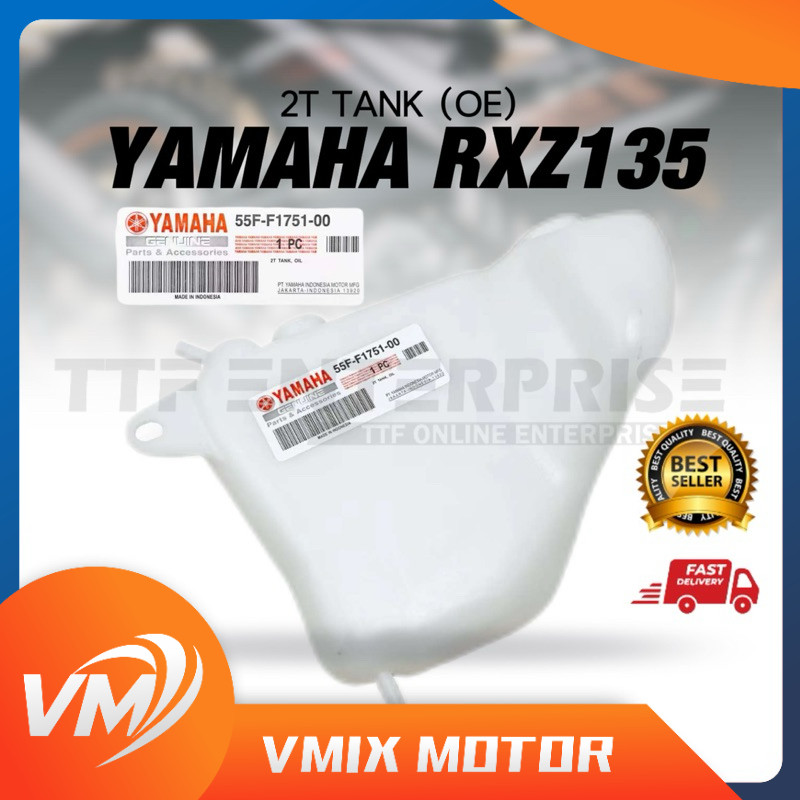 YAMAHA RXZ135 2T TANK 55F-F1751-00 (OE) ถังน้ํามัน 2T RXZ135 RXZ 135 TANK TUTI