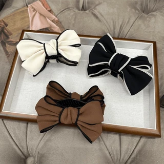แฟชั่น Bowknot กิ๊บติดผมผมหางม้าสูง Hairpin Headwear อุปกรณ์เสริม