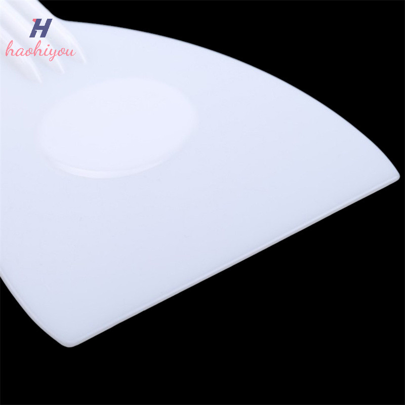 <haohiyou> เค้กมีดโกนพลาสติกเครื่องตัดแป้งเนย DIY เบเกอรี่ครัวเครื่องมือ Soft- Boards พลั่วช็อคโกแลตสามเหลี่ยม