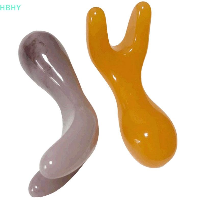 HB หินธรรมชาติ Rose Stone Gua Sha Face,Neck Body Gua Sha Board Massager HY