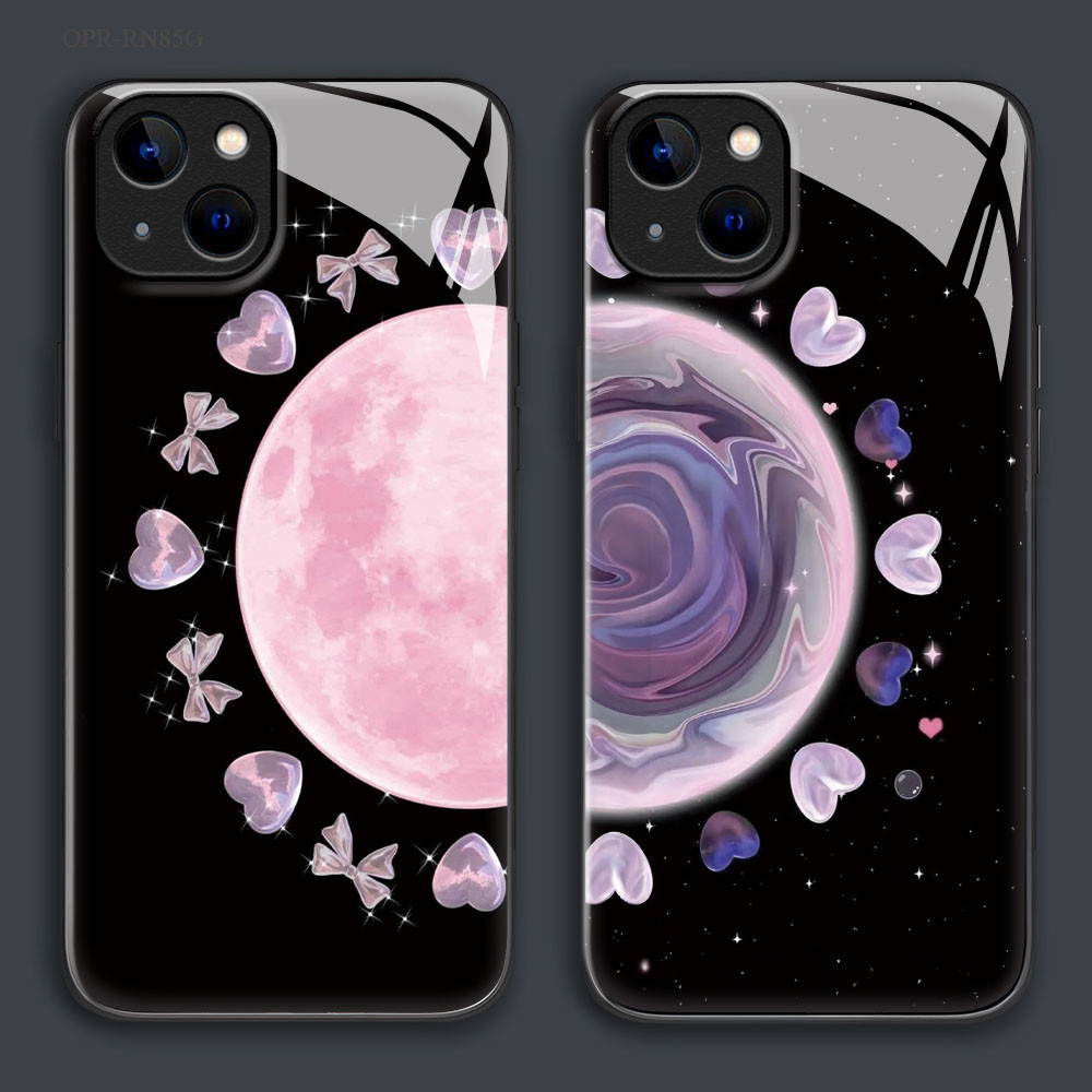 OPPO Reno 8 8Z 7 7Z 6Z 6 5 4 2F F11 F9 F7 F5 Pro Youth 4G 5G เคสออปโป้ Hat Boy Glass Case