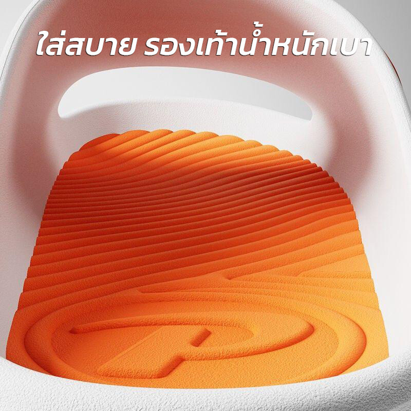 รองเท้าแตะทรงสปอร์ต พื้นนุ่ม ใส่สบาย บิดงอได้ ไม่เสียทรง มีให้เลือกทั้งหมด 4 สี พร้อมส่งจากไทย