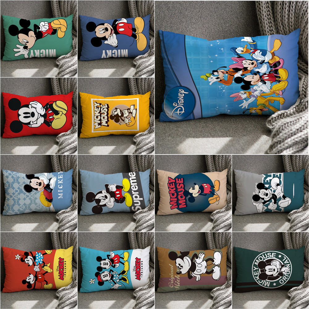 มิกกี้ หนู สี่เหลี่ยมผืนผ้าโพลีเอสเตอร์ปลอกหมอน, ปลอกหมอนอิงโซฟา, บ้าน มา ของขวัญ