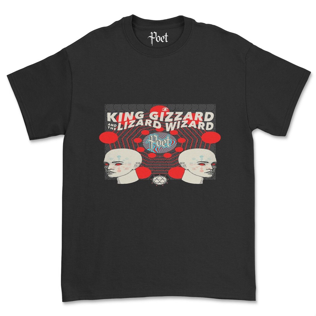เสื้อยืด King Gizzard King Gizzard และ The Lizard Wizard Band Rock Metal Psych