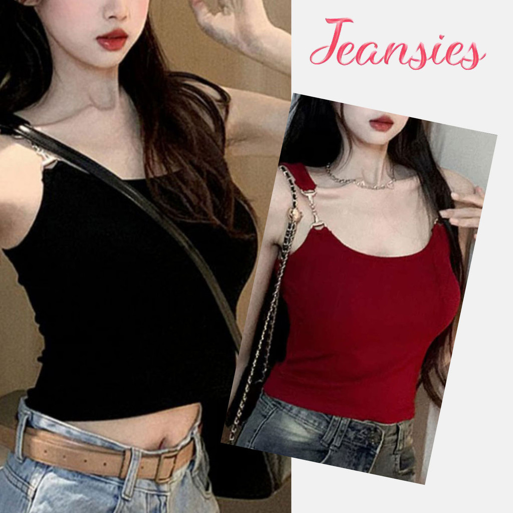 เสื้อแขนกุดสีแดงที่น่ารักสำหรับซัมเมอร์
