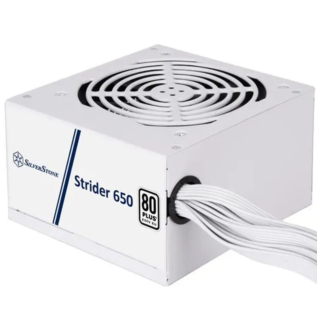 PSU SILVERSTONE STRIDER 650W 80PLUS WHITE EDITION : SST-ST650-EF-WBW POWER SUPPLY