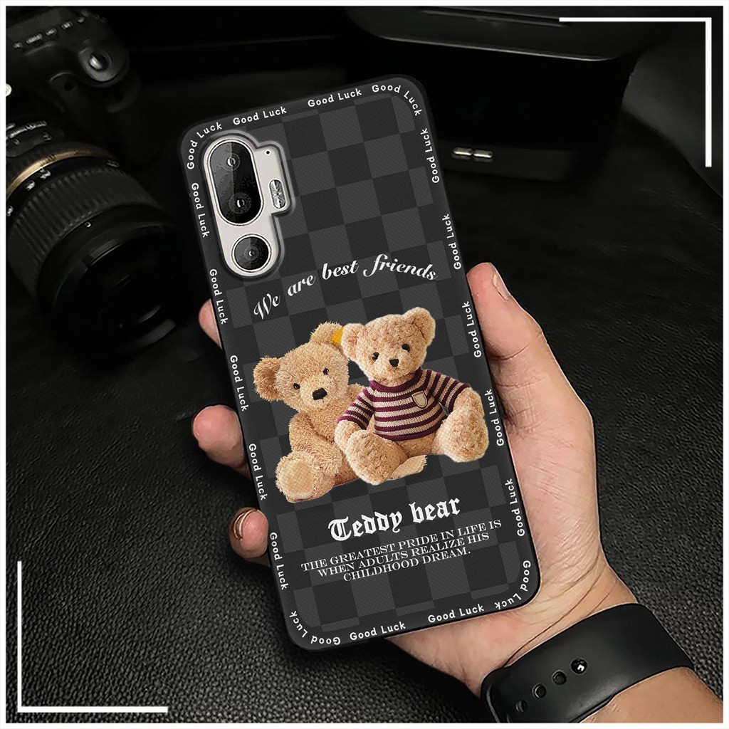 ฝาหลังเคสโทรศัพท์แบบห่อเต็มสําหรับ HTC U24 Pro กันน้ํากันกระแทก Dirt-proof Graffiti ซิลิโคนทนทาน Sof