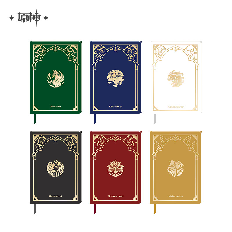 [Genshin Impact Official] [Genshin Official] Suya Preppy Celebration Series Notepad Genshin