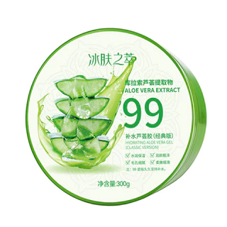 300 g. เจลว่านหางจระเข้ 99% AloeVera gel