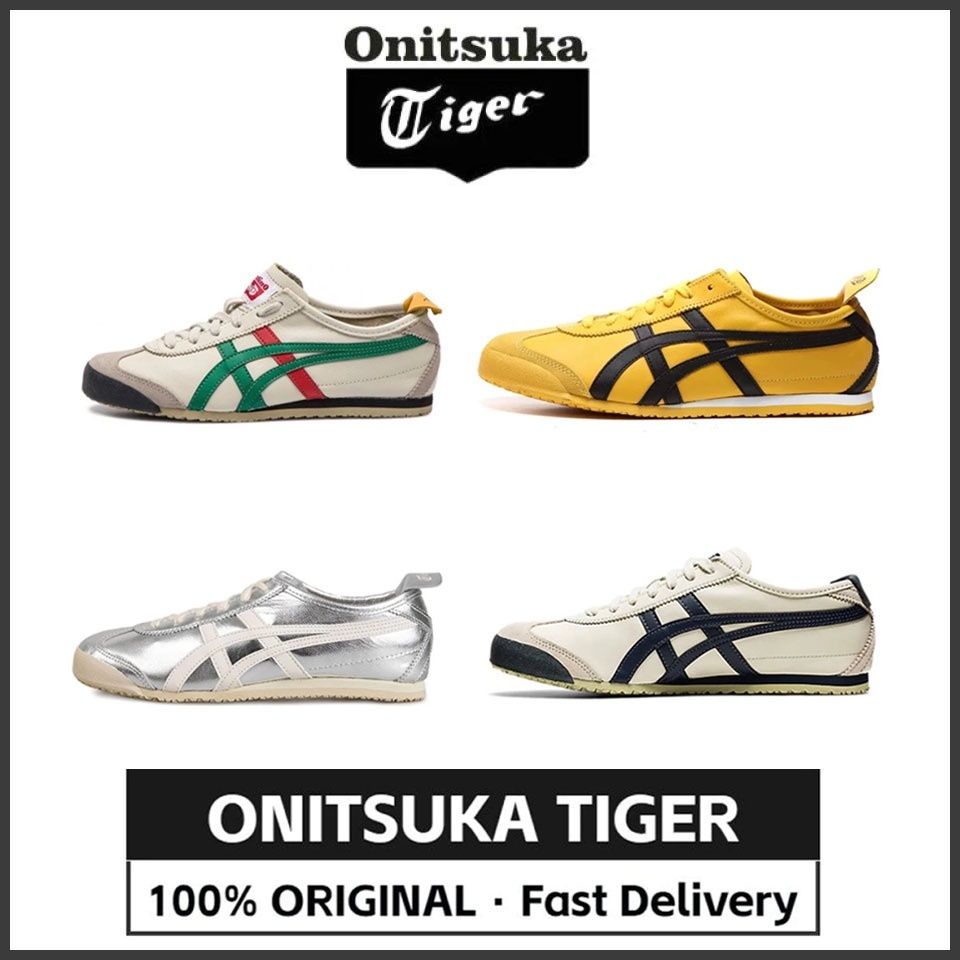 [ ของแท้ 100%] Onitsuka Tiger MEXICO 66 รองเท้าลําลอง DL408-1684/DL408-1659/THL7C2-9399/DL408-0490