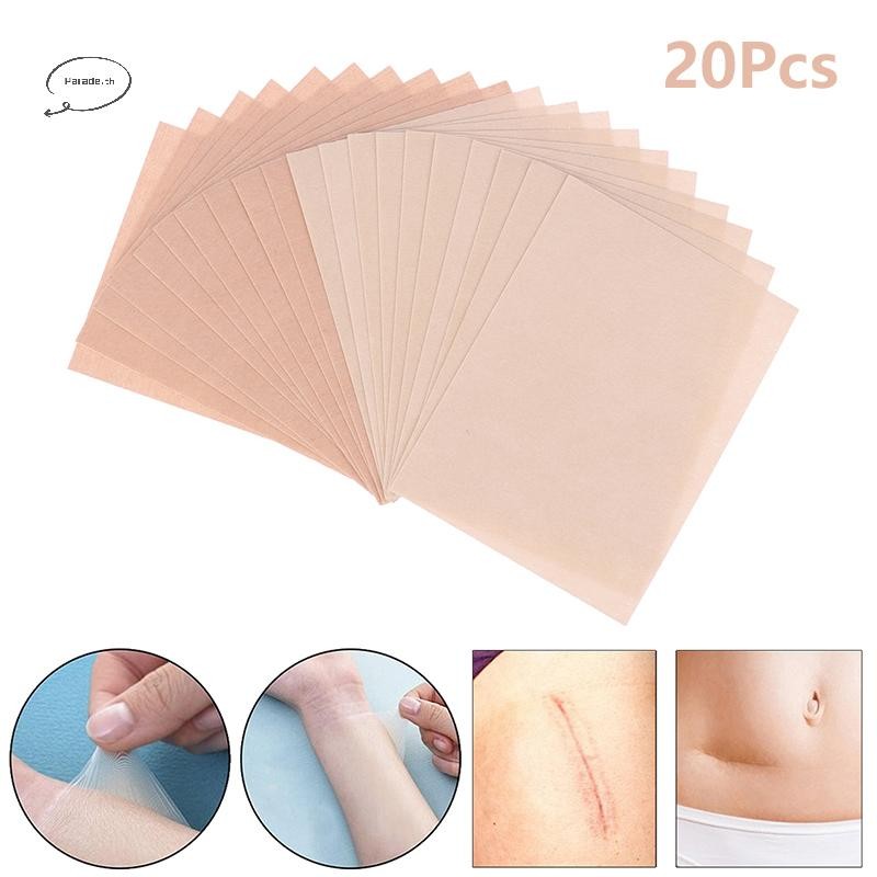 Parade 20pcs กันน้ํา Tattoo Flaw ปกปิดเทป Full Cover คอนซีลเลอร์สติกเกอร์ Body Arm ชั่วคราวปกปิดรอยสักรอยแผลเป็นสติกเกอร์ TH