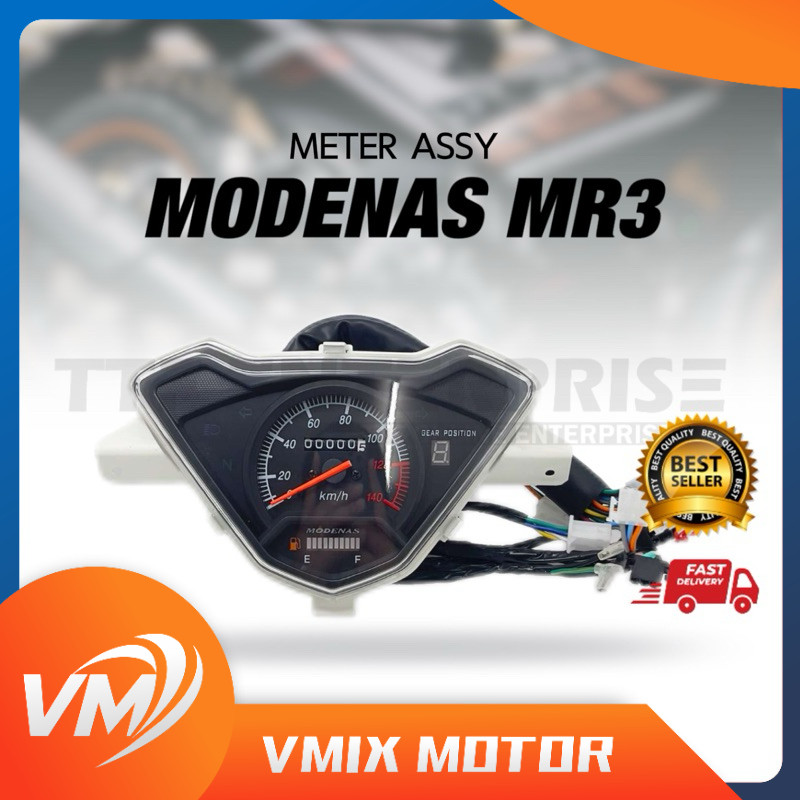 MODENAS MR3 METER ASSY (DISC/DRUM) SPEED METER SPEEDOMETER KRISS MR 3
