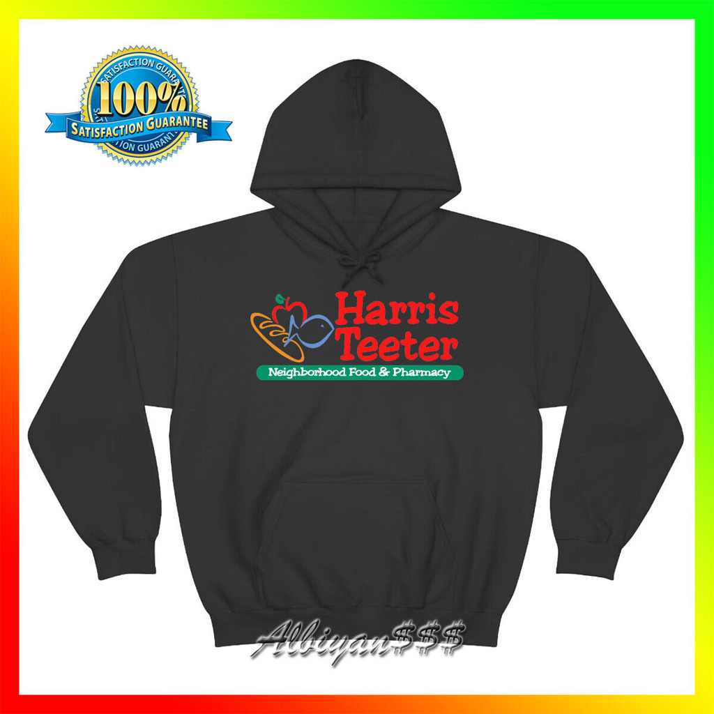 เสื้อสเวตเตอร์มีฮู้ดโลโก้ Harris Teeter ใหม่ Size S5Xl