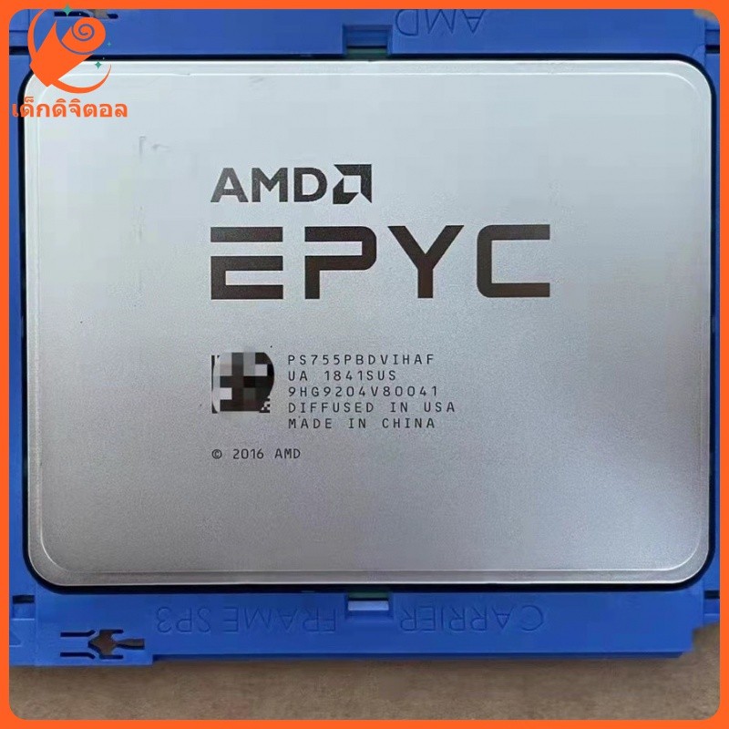 [จัดส่งในวันเดียวกัน] AMD Xiaolong 7551P/7401P/เซิร์ฟเวอร์7281/7261 CPU